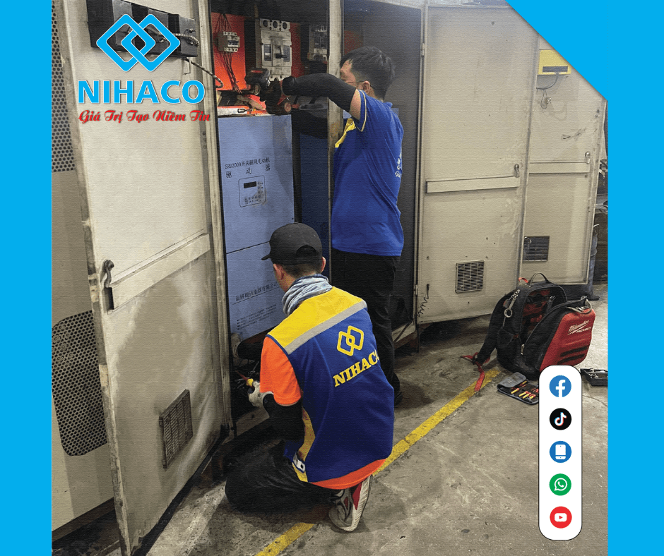 DỰ ÁN: LẮP ĐẶT BIẾN TẦN CHO KHÁCH HÀNG TẠI KHU CÔNG NGHIỆP TRÀNG DUỆ, HẢI PHÒNG.