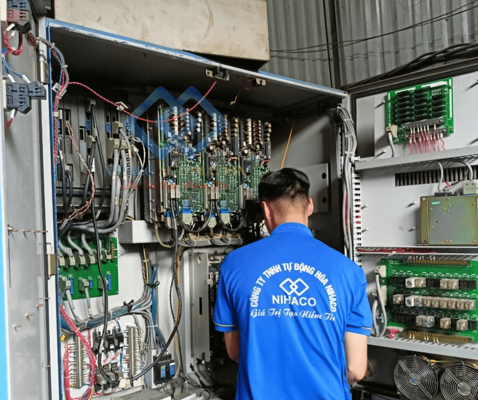 DỰ ÁN: SỬA CHỮA SERVO DRIVER CHO MÁY CNC TẠI THUỶ NGUYÊN, HẢI PHÒNG
