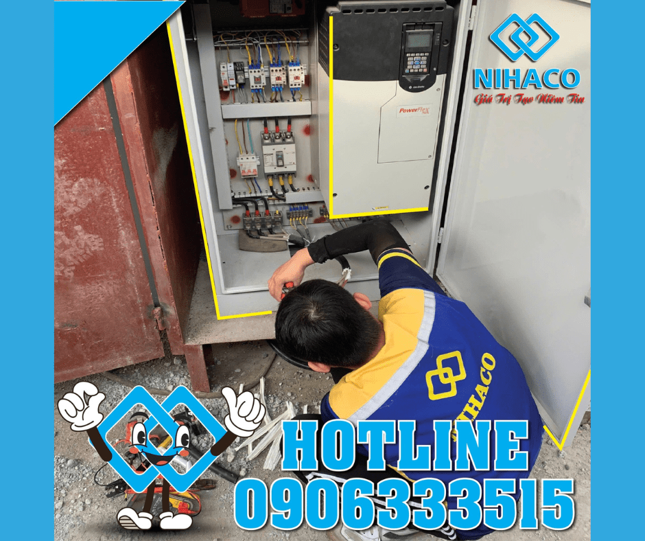 DỰ ÁN: LẮP ĐẶT TỦ ĐIỆN CHO MÁY TRỘN BÊ TÔNG TẠI UÔNG BÍ, QUẢNG NINH