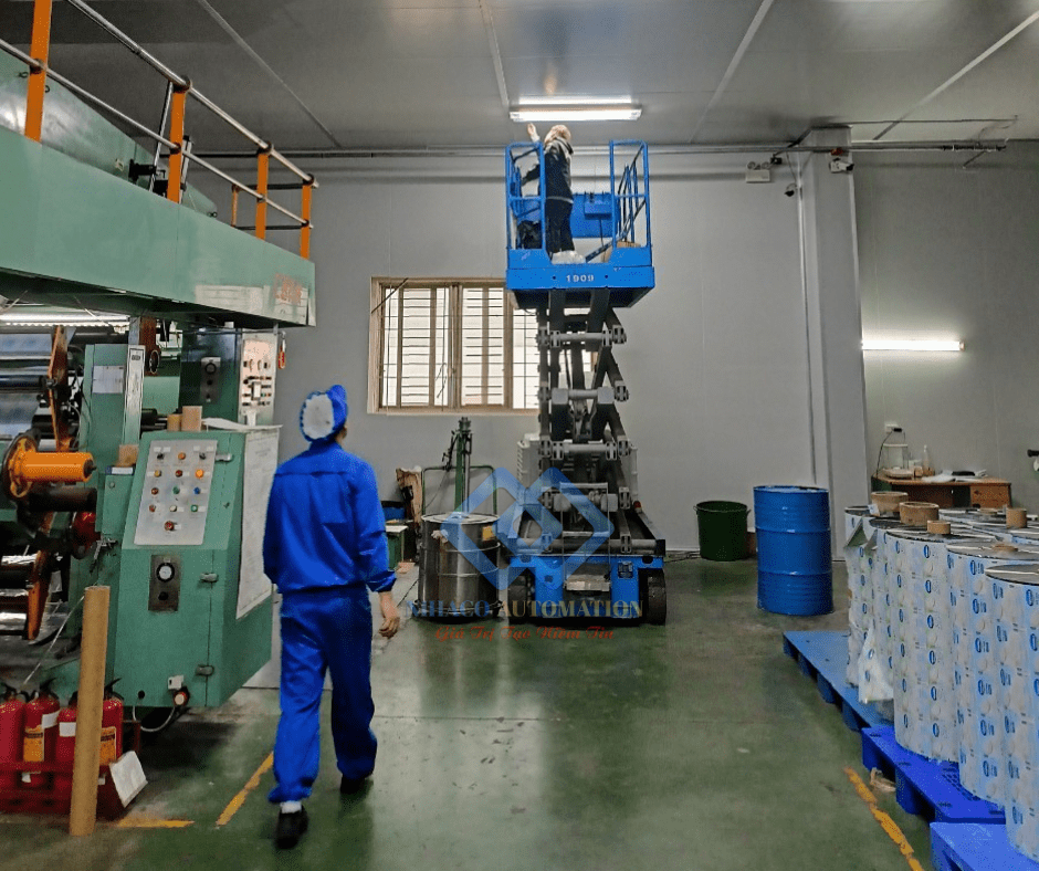 DỰ ÁN: THI CÔNG HỆ THỐNG CHIẾU SÁNG NHÀ XƯỞNG TẠI HẢI PHÒNG