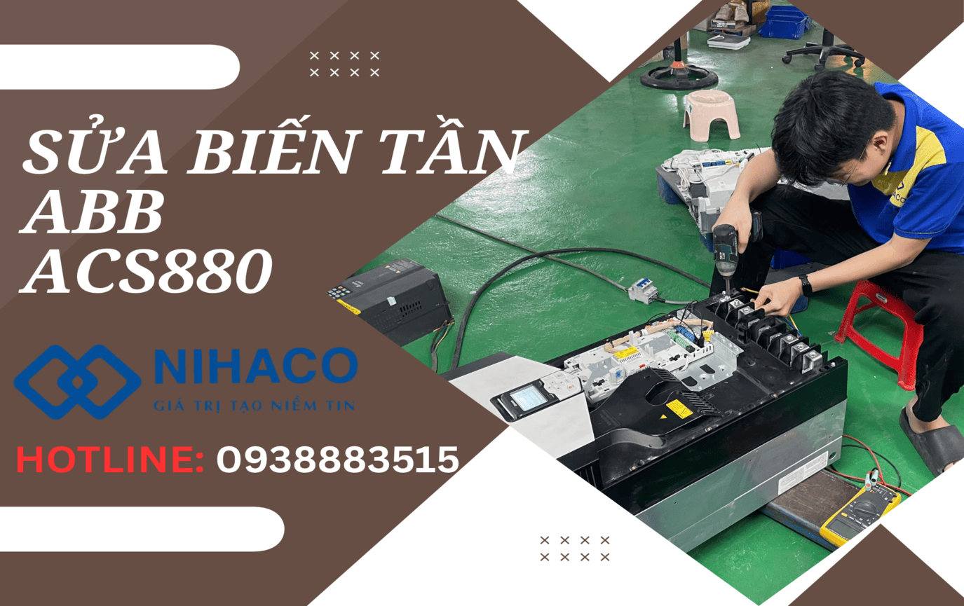 Sửa biến tần ABB ACS880 lỗi quá nhiệt