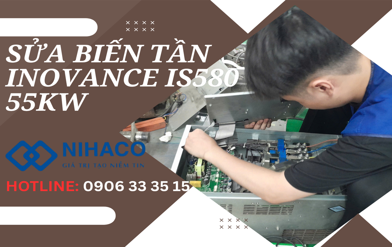 Sửa biến tần Inovance IS580