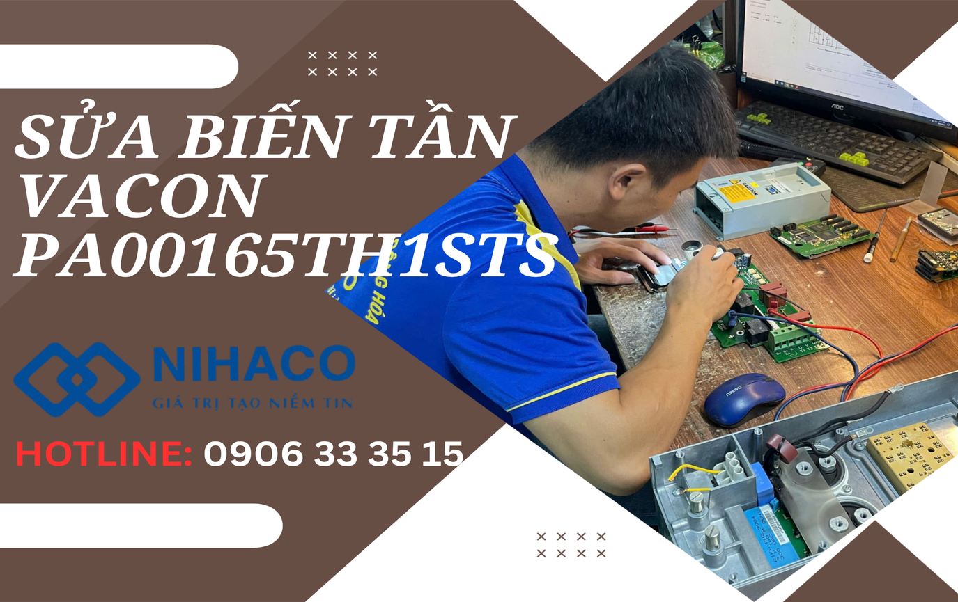 Sửa biến tần Vacon lỗi mạch đo nhiệt độ tại Hải Phòng