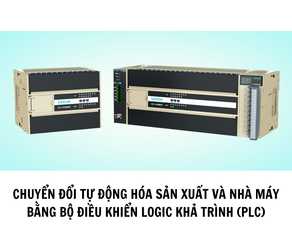 CHUYỂN ĐỔI TỰ ĐỘNG HÓA SẢN XUẤT VÀ NHÀ MÁY BẰNG PLC