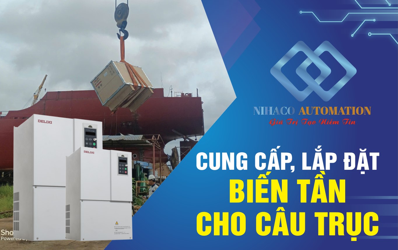 Dự án cung cấp, lắp đặt biến tần cho cẩu trục tại Hải Phòng