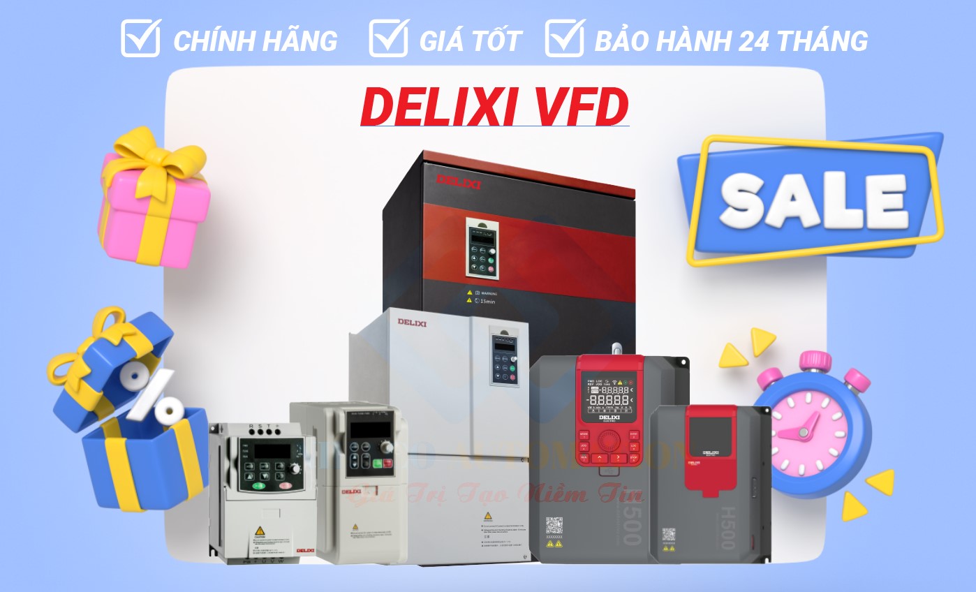 Biến tần Delixi - Bảng giá - Chiết khấu