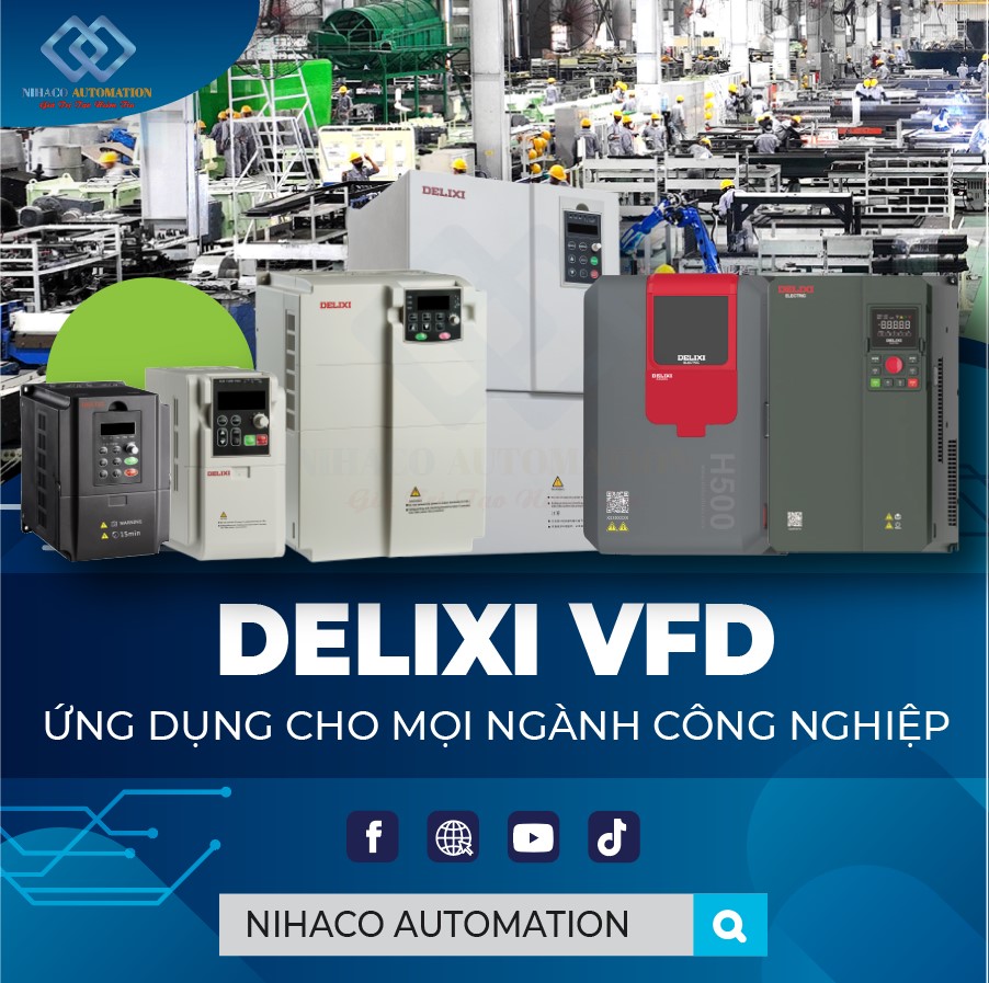Ứng dụng của biến tần trong công nghiệp khai thác, sản xuất