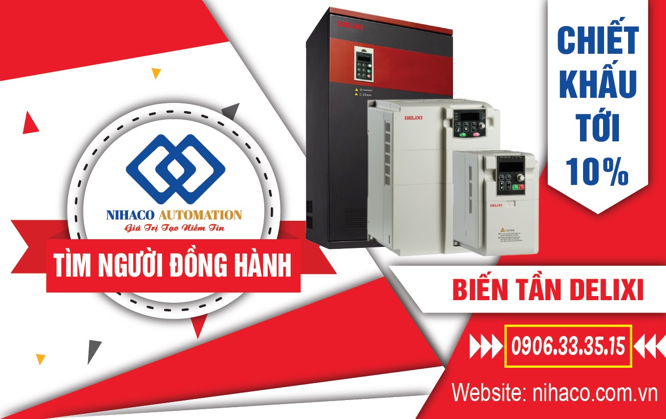TUYỂN ĐẠI LÝ BIẾN TẦN DELIXI - CHIẾT KHẤU CAO