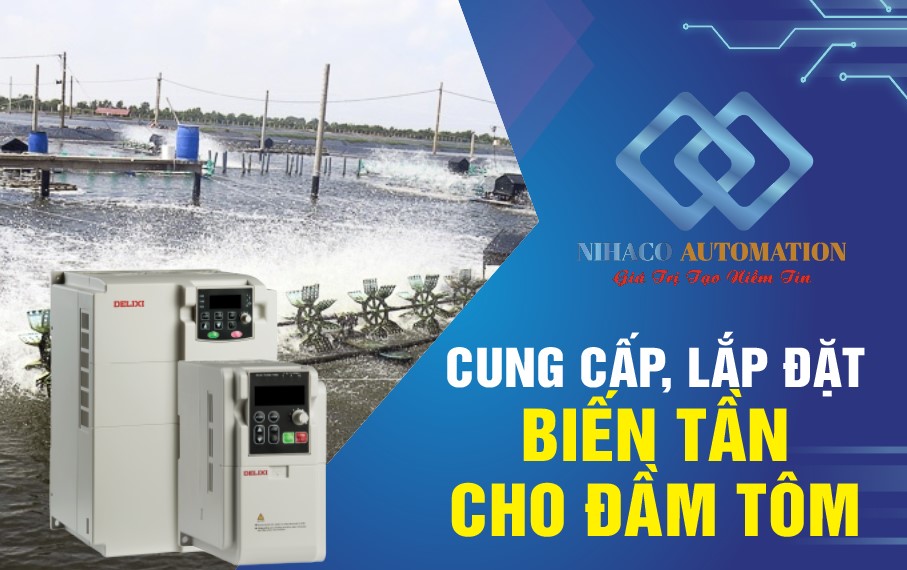 Dự án cung cấp, lắp đặt biến tần Delixi cho đầm tôm tại Nghi Sơn - Thanh Hóa