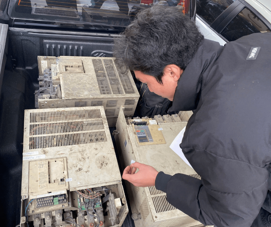 DỰ ÁN: SỬA CHỮA VÀ BÀN GIAO, LẮP ĐẶT 3 BIẾN TẦN YASKAWA CHO KHÁCH HÀNG TẠI HẢI PHÒNG