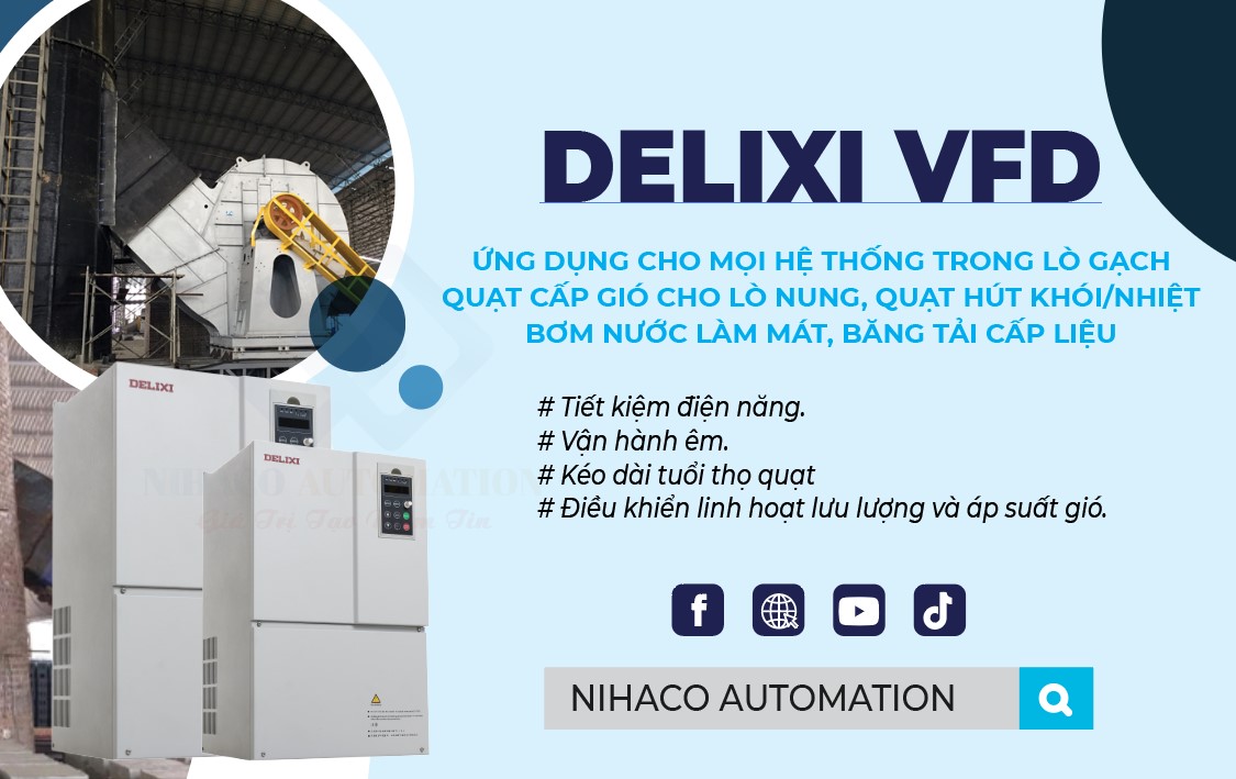 DỰ ÁN: CUNG CẤP & LẮP ĐẶT BIẾN TẦN ĐIỀU KHIỂN HỆ THỐNG QUẠT GIÓ CHO NHÀ MÁY GẠCH TẠI THANH HÓA