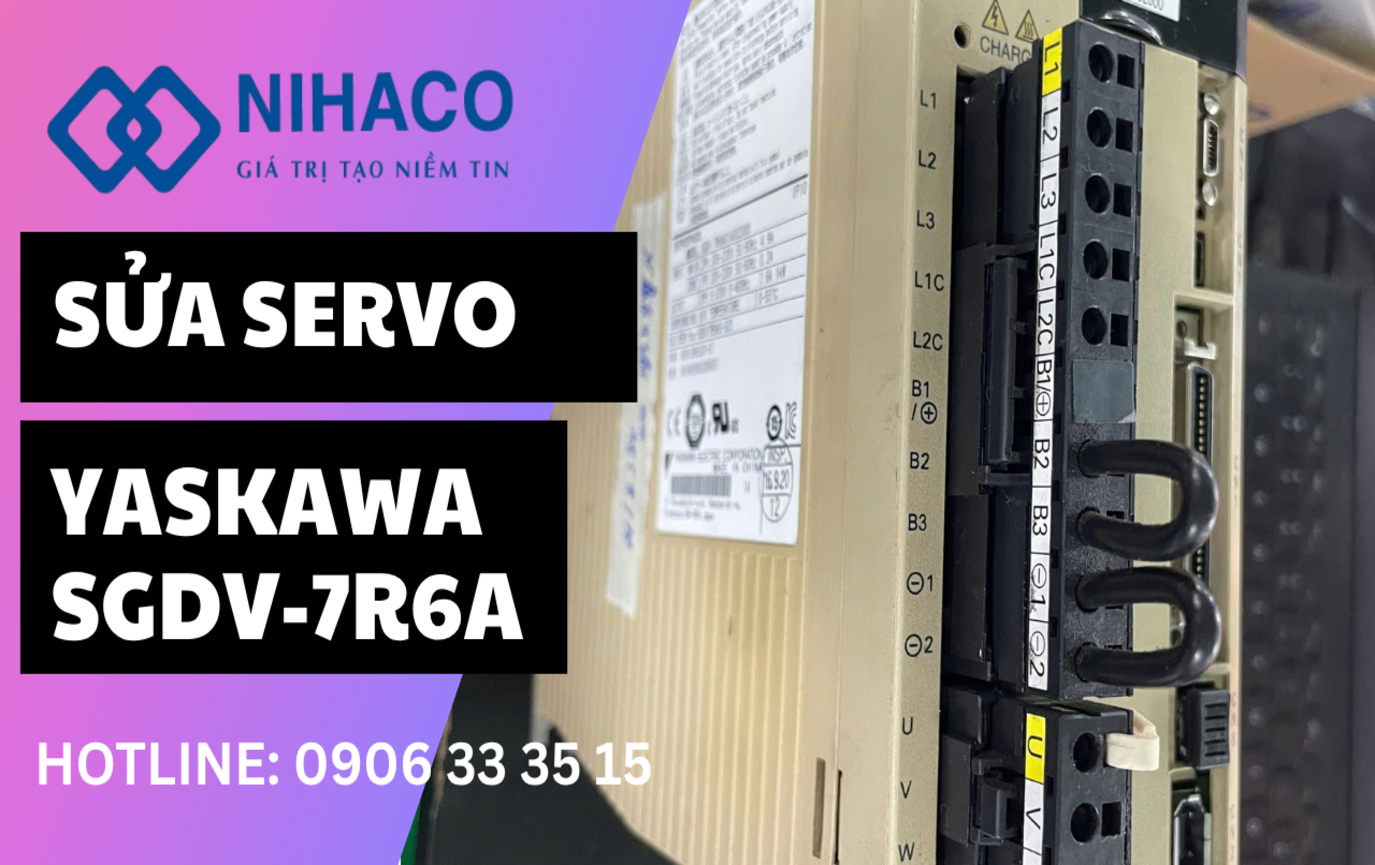 Sửa Servo Yaskawa SGDV-7R6A lỗi công suất