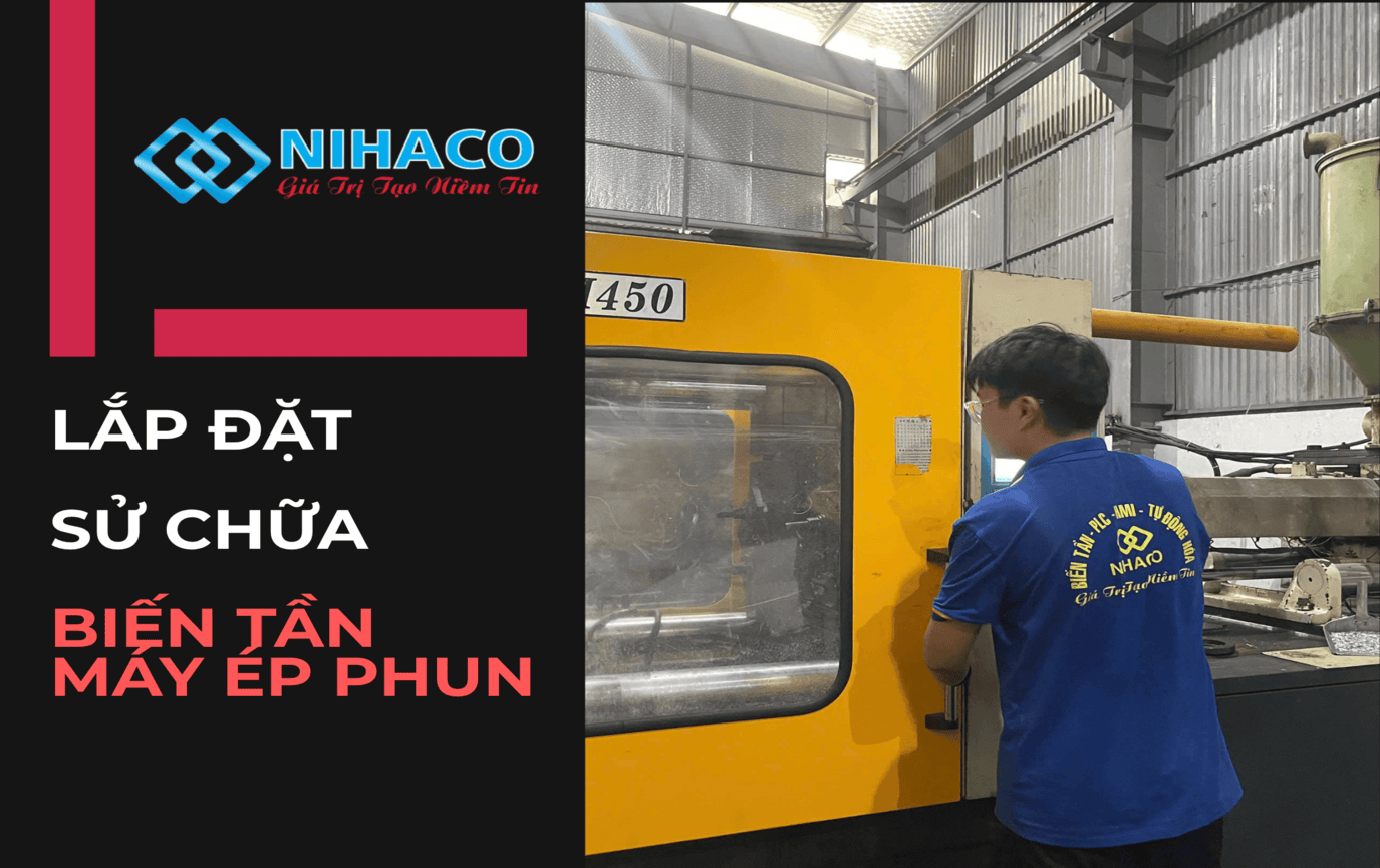 Sửa biến tần máy ép phun Modrol IMS-P4-4055S lên nguồn nhưng không chạy tại Bắc Ninh