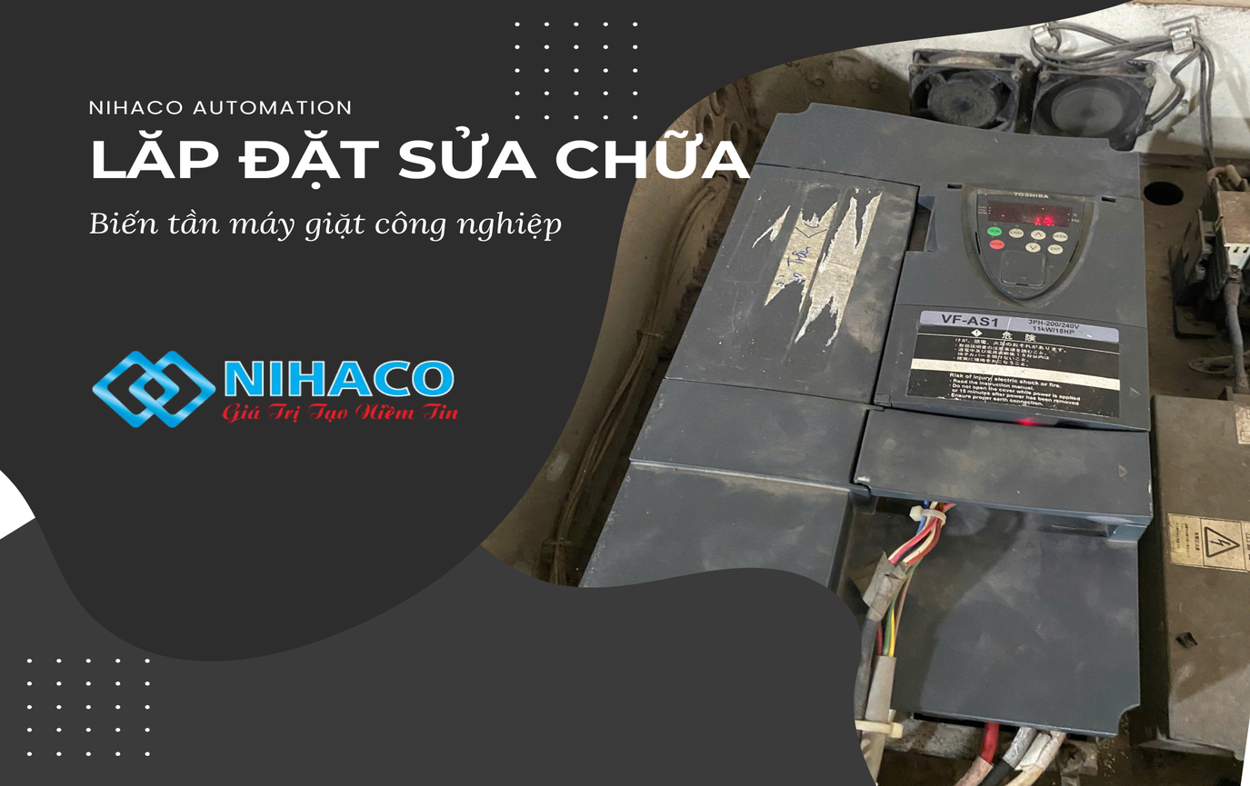 Sửa biến tần máy giặt Toshiba VF-AS1-2110PM lỗi OPL tại Hải Phòng