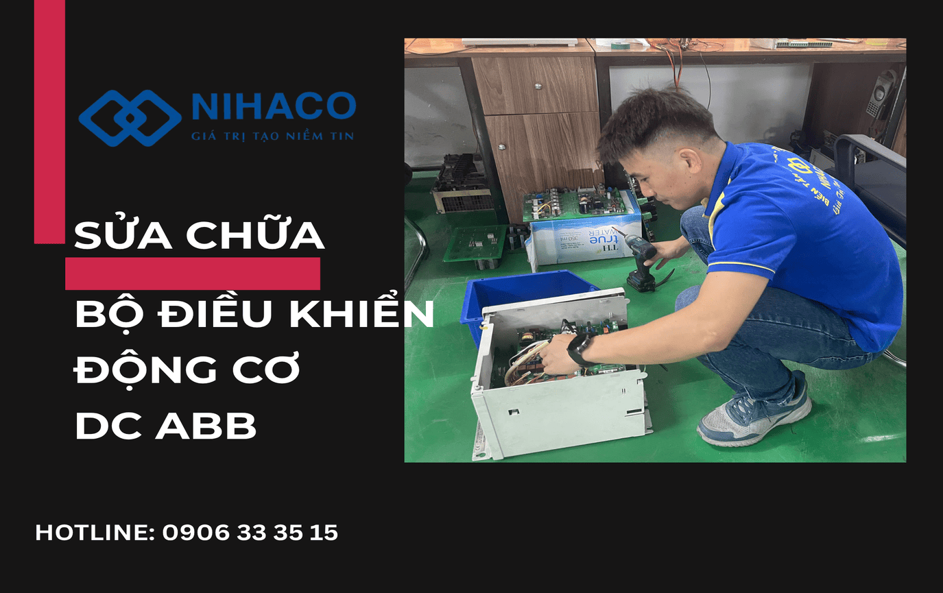 Sửa bộ điều khiển động cơ ABB DCS800 chết Thyristor