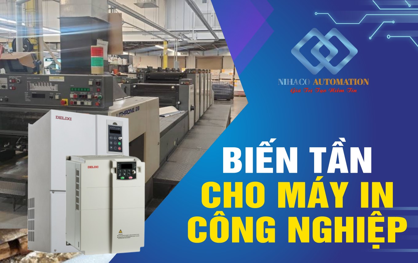 Cung cấp, lắp đặt biến tần cho máy in công nghiệp tại Hải Phòng