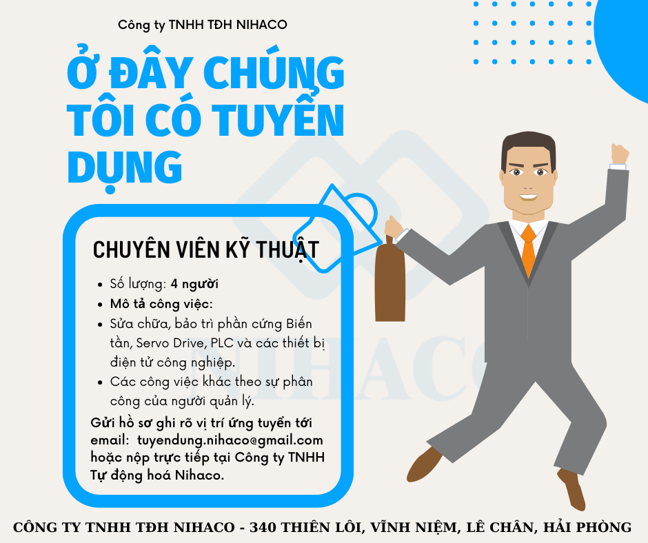 TUYỂN DỤNG CHUYÊN VIÊN KỸ THUẬT