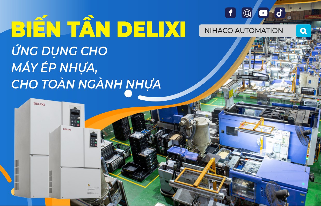 Dự án: Cung cấp, lắp đặt biến tần cho máy ép nhựa tại Hà Nội