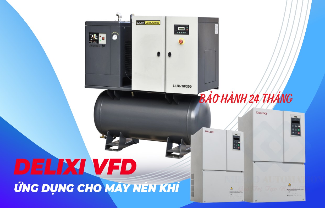 Dự án: Cung cấp & lắp đặt biến tần cho máy nén khí tại Ninh Bình