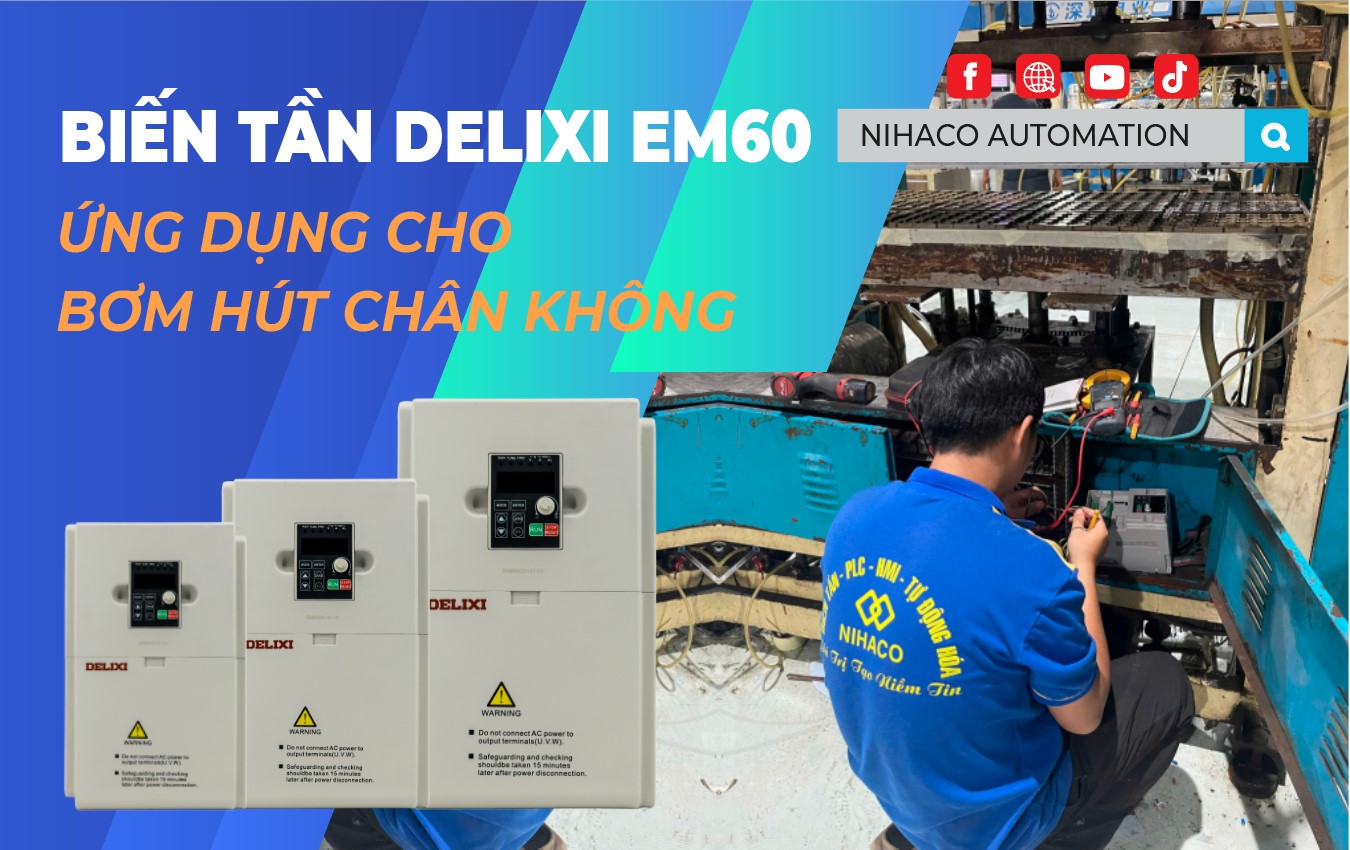 Cung cấp lắp đặt biến tần cho bơm hút chân không