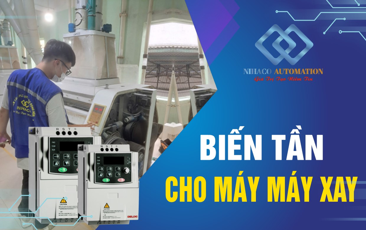 Cung cấp lắp đặt biến tần cho máy xay Bột Mì