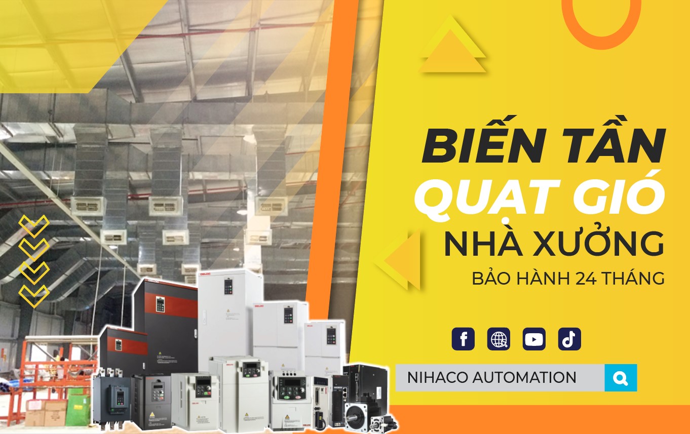 Dự án: Cung cấp, lắp đặt biến tần cho quạt gió nhà xưởng tại Thanh Hóa