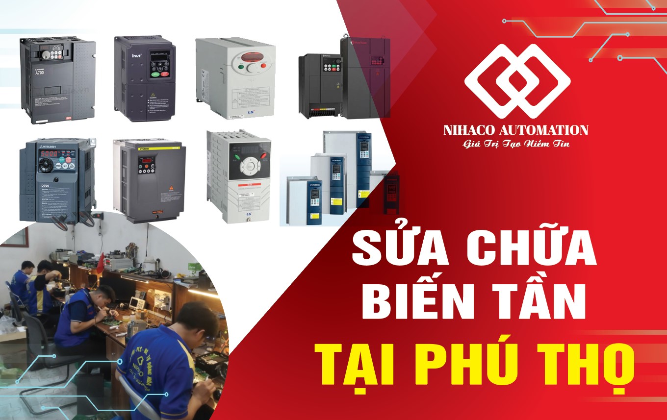 Sửa chữa biến tần tại Phú Thọ - Uy tín, Giá tốt