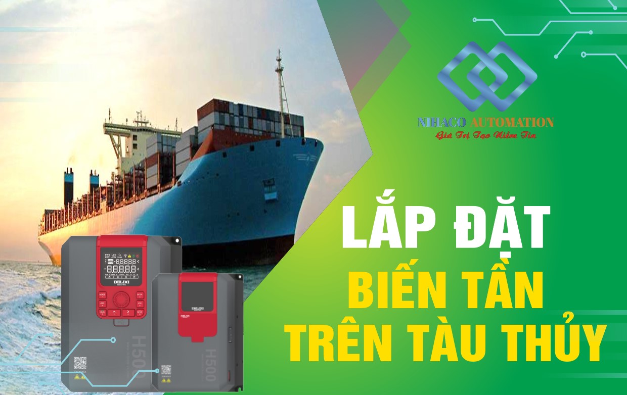 Cung cấp, lắp đặt biến tần trên tàu thủy