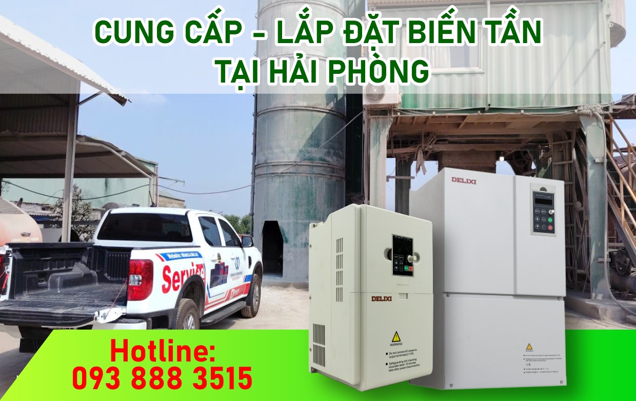 Dự án: Lắp đặt biến tần Delixi cho trạm trộn bê tông tại Hải Phòng