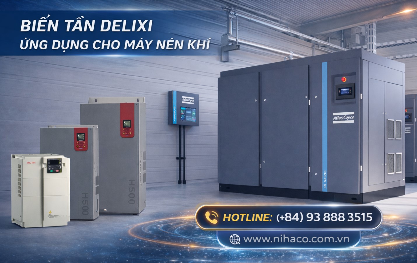 Biến Tần Cho Máy Nén Khí