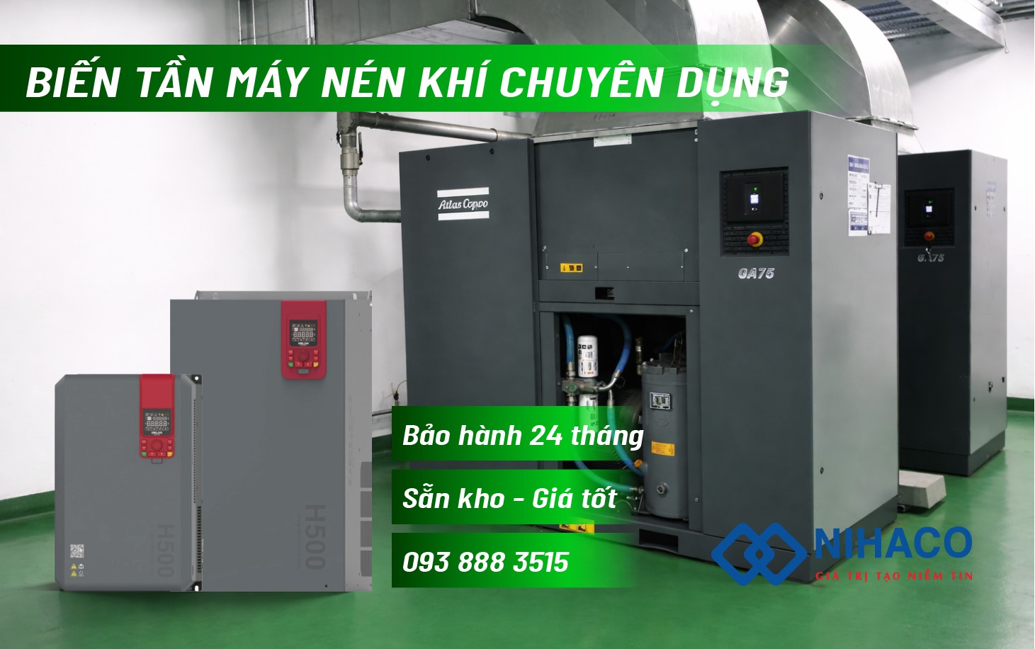 Biến Tần Máy Nén Khí: Cấu Tạo, Nguyên Lý Hoạt Động Và Cách Lựa Chọn Chuẩn