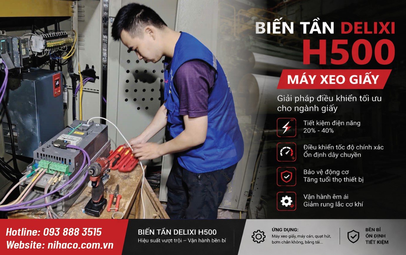 Giải Pháp Biến Tần Cho Máy Xeo Giấy Bao Bì Carton - Tiết Kiệm Điện Và Ổn Định Sản Xuất