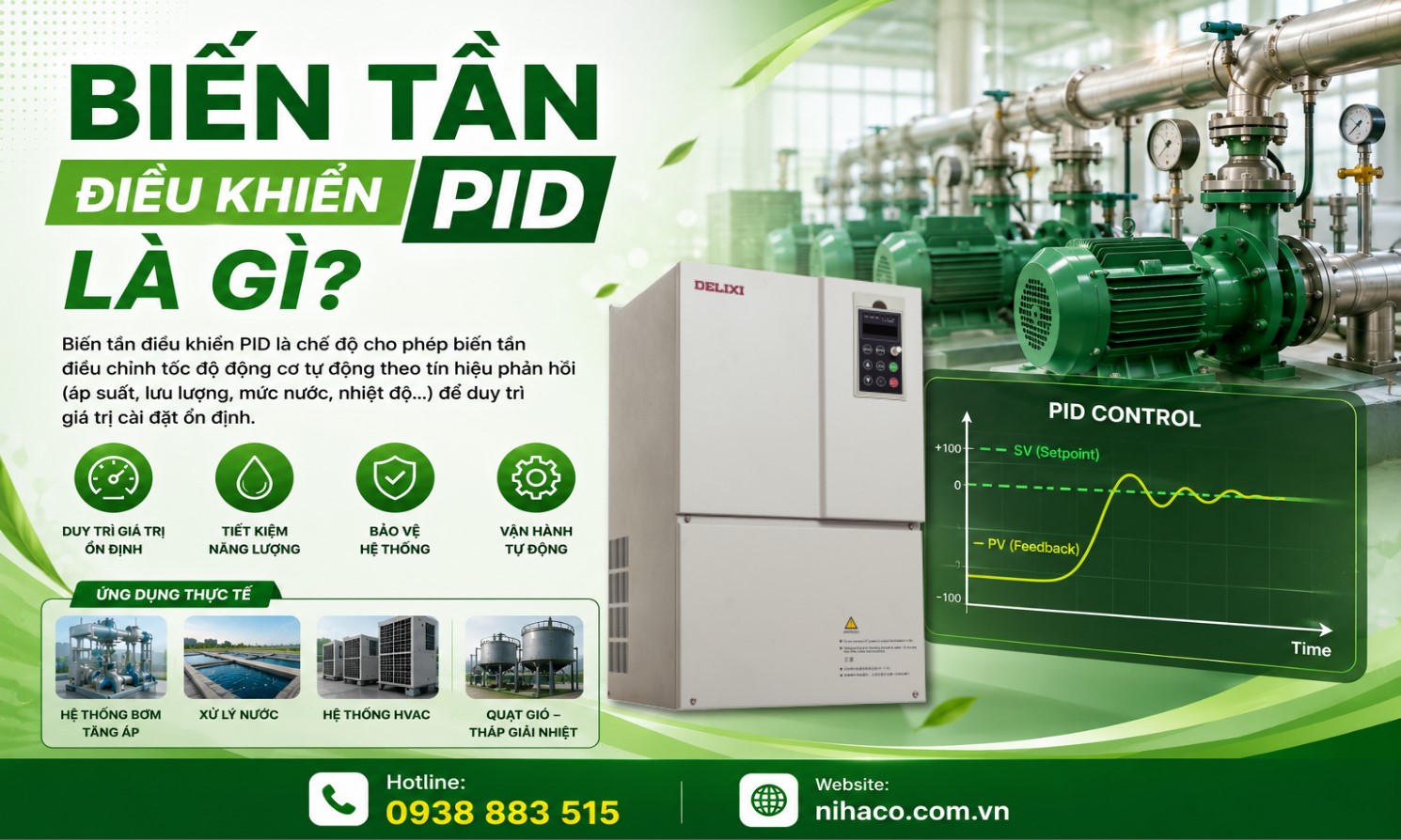Biến Tần Điều Khiển PID Là Gì?