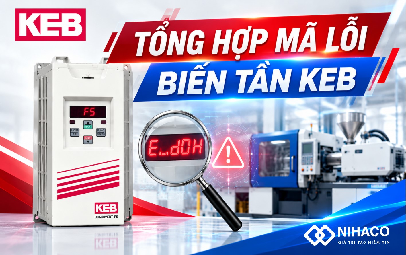 Tổng Hợp Mã Lỗi Biến Tần KEB F5 - Nguyên Nhân Và Cách Khắc Phục Chi Tiết