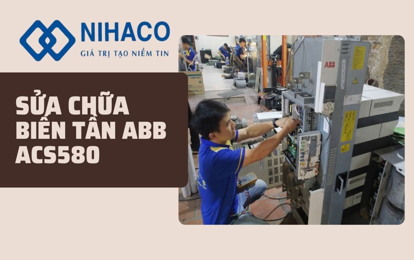 Sửa biến tần ABB ACS580-04-505A-4 lỗi board đo điện áp DC Bus tại Hải Phòng