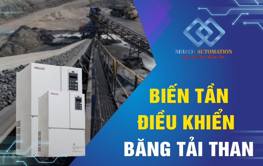 Cung cấp, lắp đặt biến tần Delixi E102 132kW cho hệ thống băng tải than tại Quảng Ninh