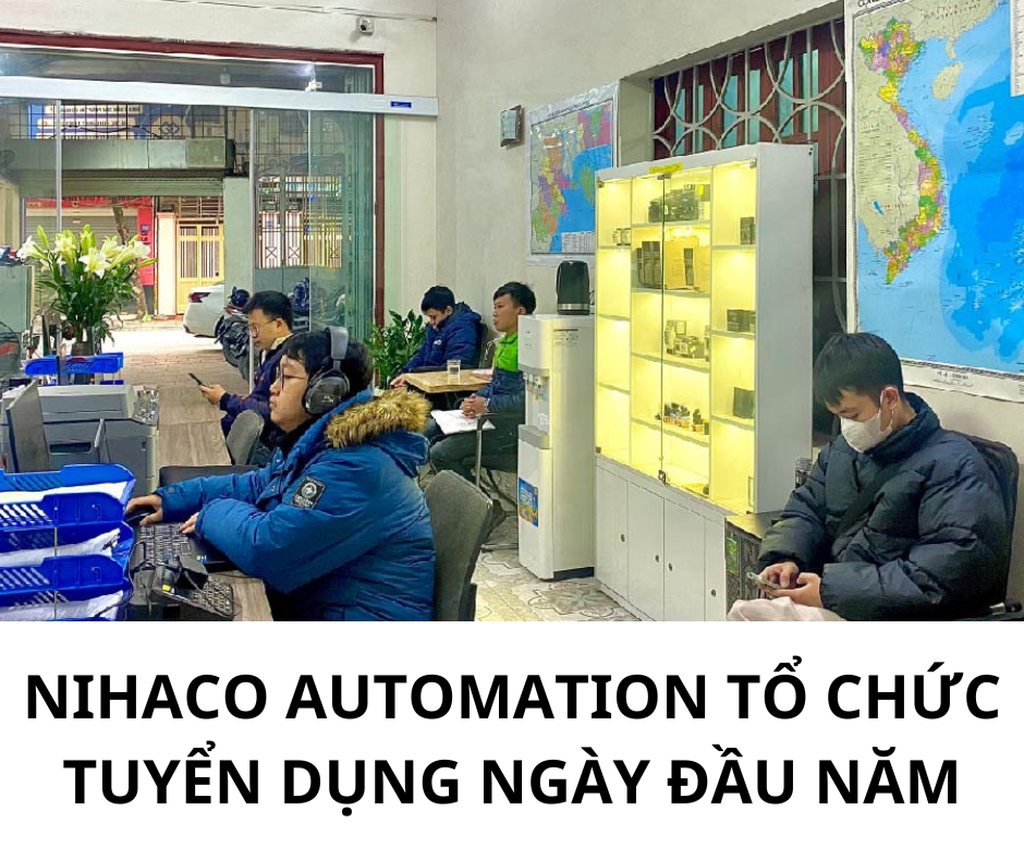 NIHACO AUTOMATION TỔ CHỨC TUYỂN DỤNG NGÀY ĐẦU NĂM