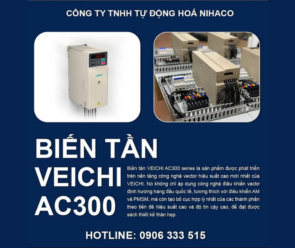 HƯỚNG DẪN CÀI ĐẶT BIẾN TẦN VEICHI AC300 - VEICHI AC300 MANUAL