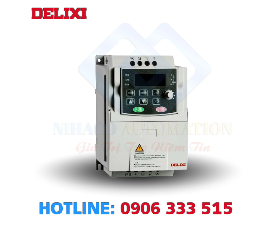 BIẾN TẦN DELIXI E102 - HƯỚNG DẪN CƠ BẢN