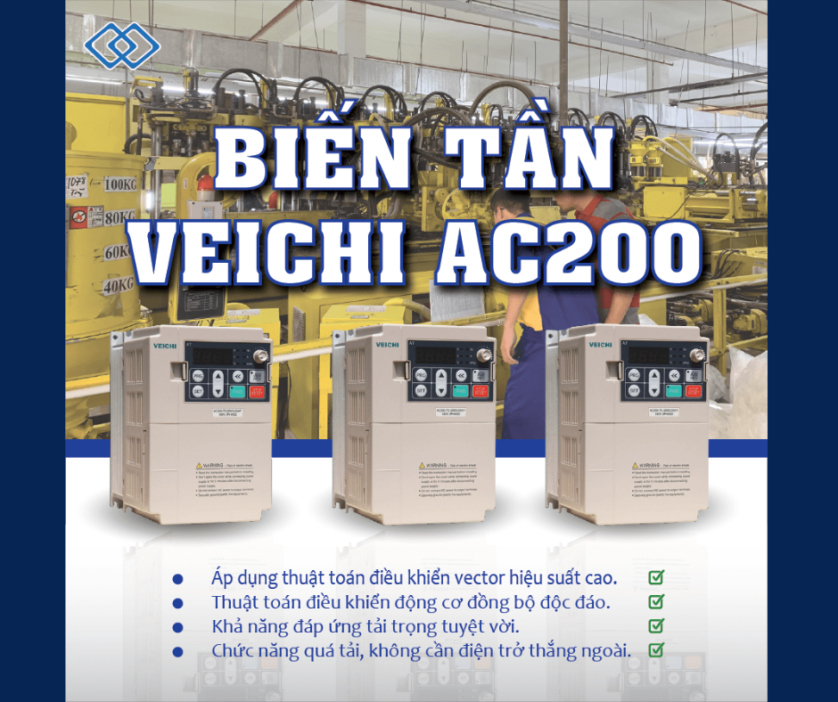 HƯỚNG DẪN CÀI ĐẶT BIẾN TẦN VEICHI AC200 - VEICHI AC200 MANUAL
