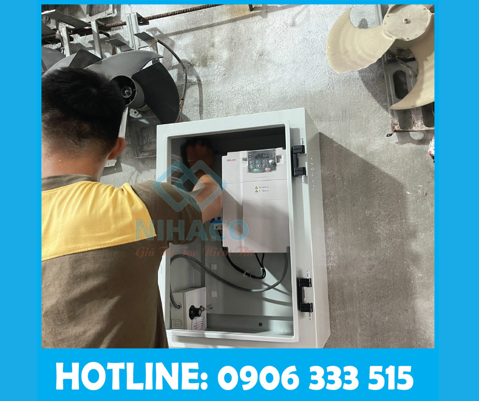 DỰ ÁN: LẮP ĐẶT TỦ ĐIỆN BIẾN TẦN DELIXI CHO MÁY CẮT GỖ TẠI HẢI PHÒNG
