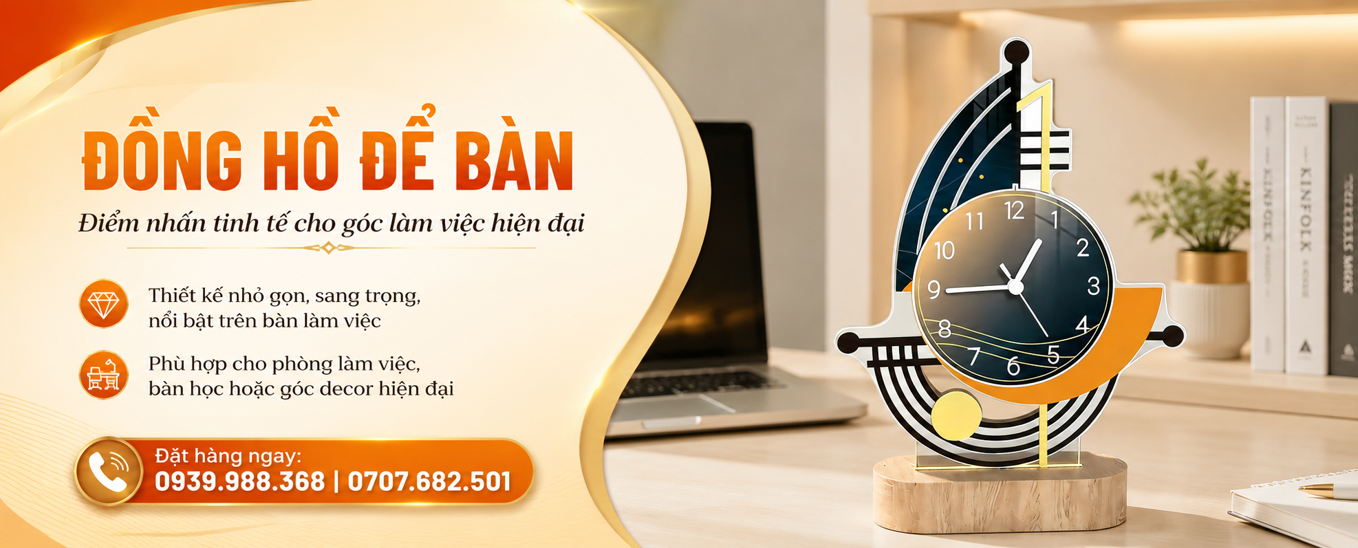 Đồng Hồ Để Bàn