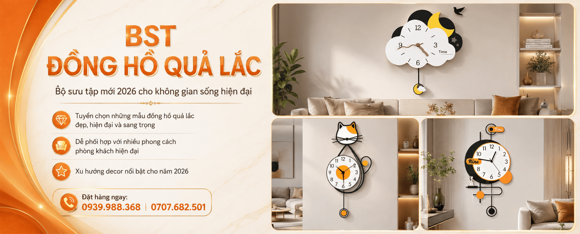 BST Đồng hồ quả lắc