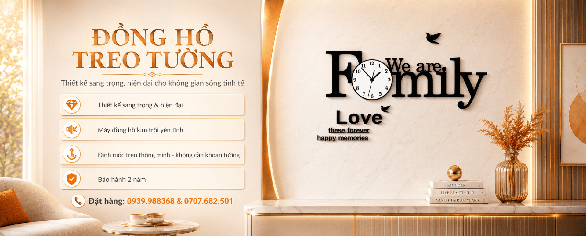 Đồng Hồ Treo Tường