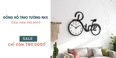 đồng hồ treo tường hiện đại