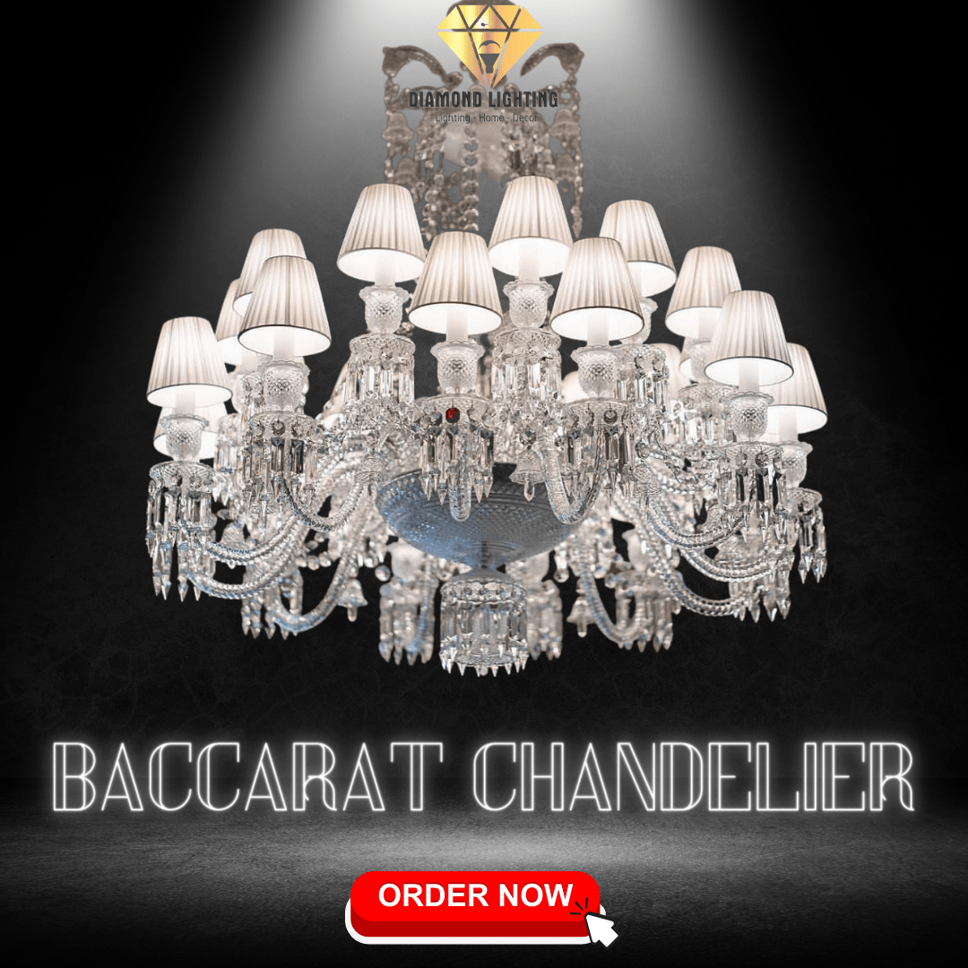 Khám phá 10 Mẫu Đèn Chùm Baccarat Đẳng Cấp từ Diamond Lighting