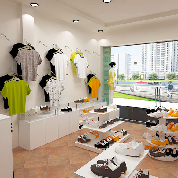 Trang trí đèn trang trí shop, showroom, cửa hàng