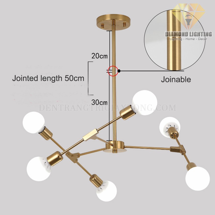 Đèn chùm hiện đại DCH960  rất phù hợp để làm đèn trang trí, đèn tiền sảnh, trang trí bàn ăn, trang trí phòng khách và trang trí phòng ngủ cho ngôi nhà của bạn..