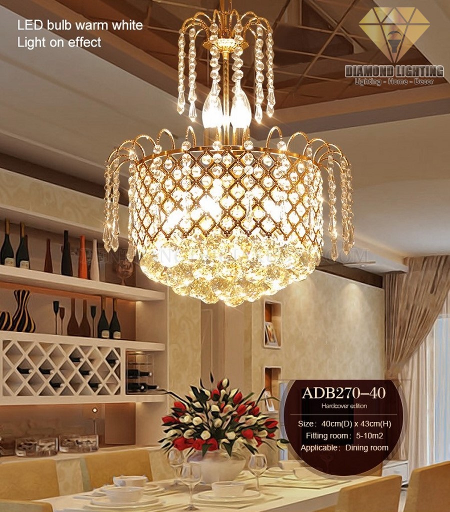 Đèn chùm pha lê hiện đại DPH360  thường được lắp đặt ở trung tâm phòng khách, trung tâm phòng ngủ hoặc giữa bàn ăn, vừa làm đèn chiếu sáng, vừa làm đèn trang trí.