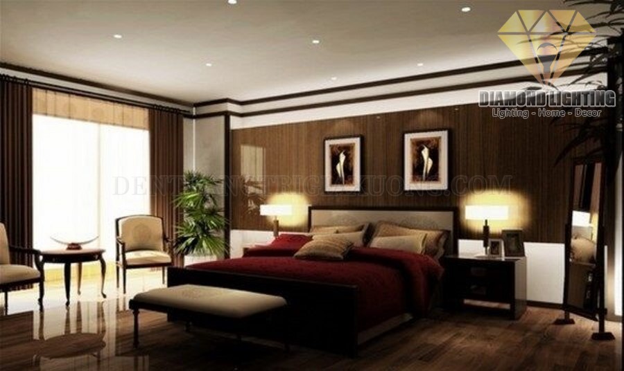 Hướng dẫn sử dụng và phân bổ ánh sáng trong phòng ngủ